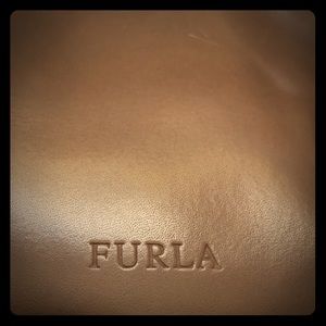 Small Furla leather purse